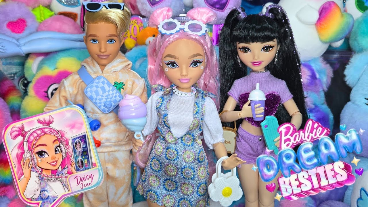 Polypropylene and Cotton Candy 😤 Daisy Jean Barbie Dream Besties Doll Unboxing