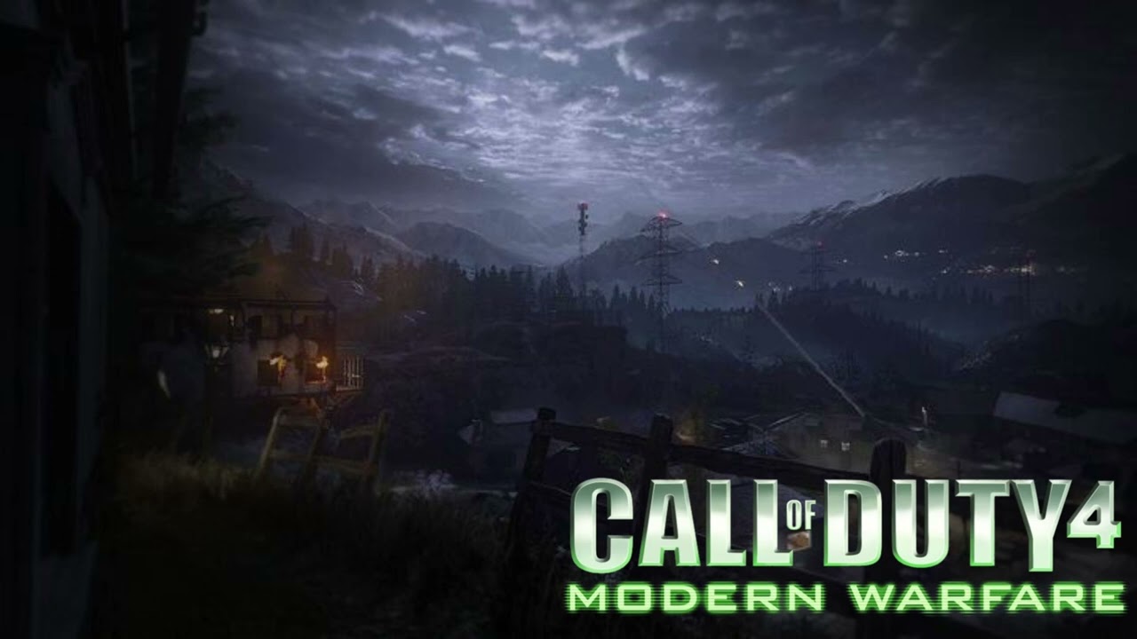 COD4: Modern warfare| Mission #3| Blackout| Theme song...