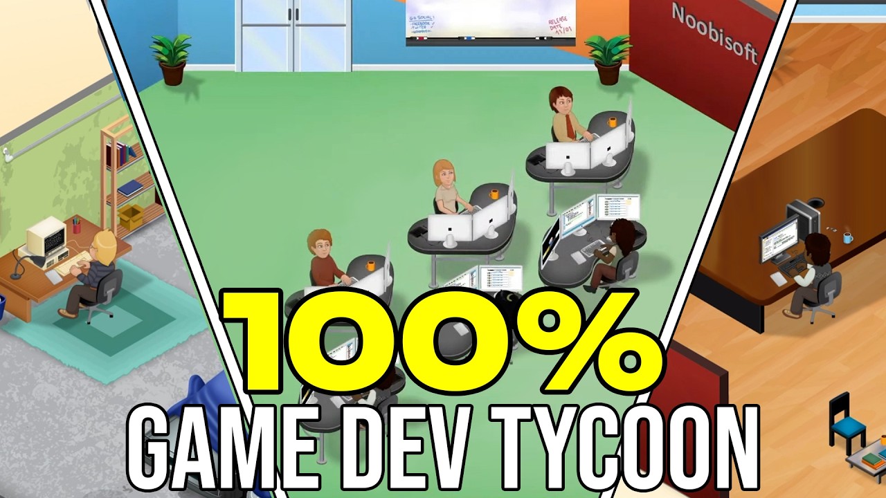 I Played 100% of Game Dev Tycoon