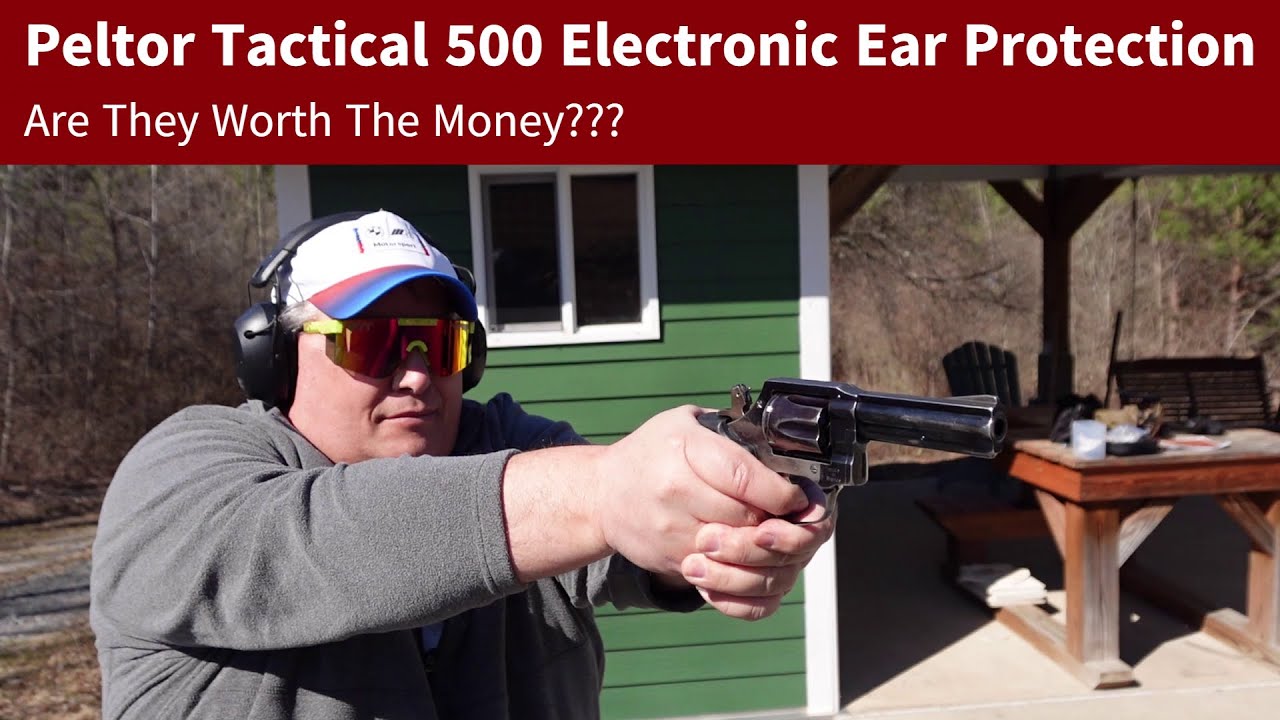 Peltor Sport Tactical 500 Electronic Hearing Protection Earmuffs Review!!
