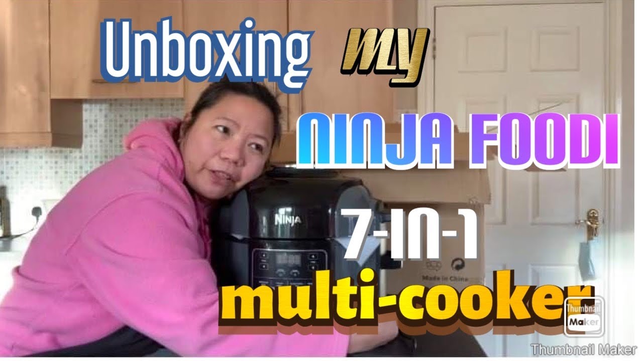 Unboxing my Ninja Foodi 7-in-1Multi-Cooker