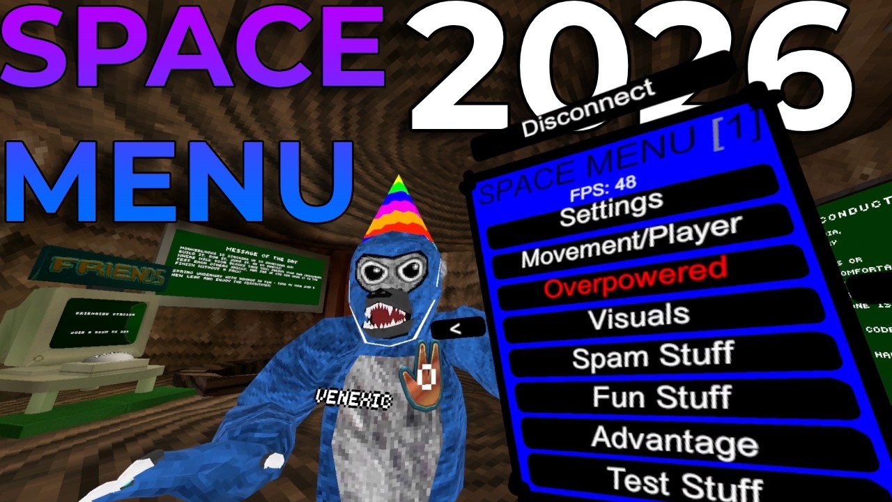 SPACE MOD MENU Is The BEST Menu In The Game!
