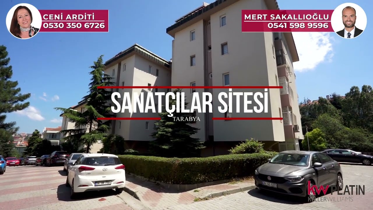 Tarabya Sanatçılar Sitesi'nde Satılık Bahçe Katı