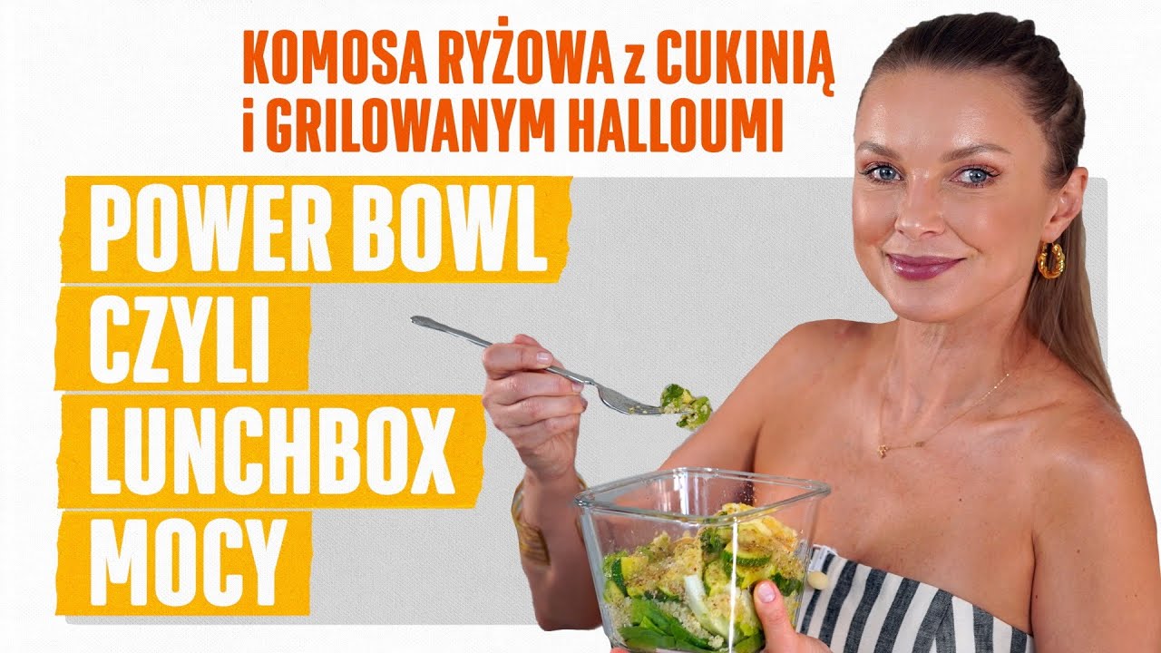 Szybki, zdrowy, odżywczy LUNCHBOX DO PRACY. Bez glutenu, bez mięsa, z niskim indeksem glikemicznym