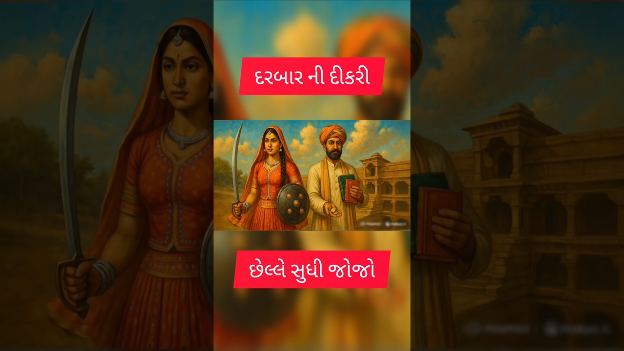 દરબારની દિકરી #gujarat #shorts #gujarati #story