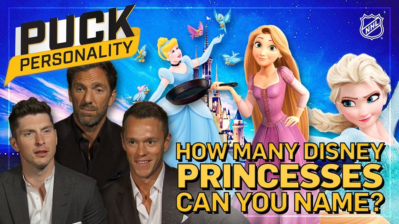 How many Disney princesses can you name? | Puck Personality | NHL