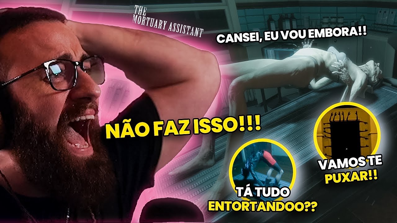 O BICHO VAI PEGAR!! | The Mortuary Assistant!!