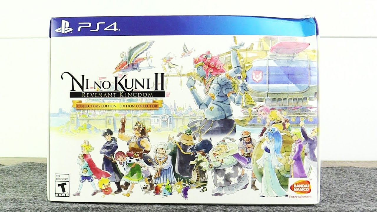 Ni No Kuni 2 - Collector's Edition Unboxing!
