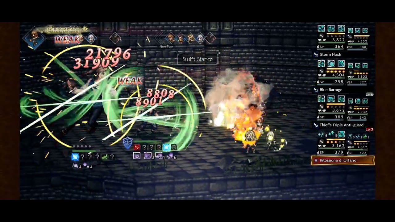 Cotc Thief Tower EX2 T5 Stable Feat Kaine and Tizi
