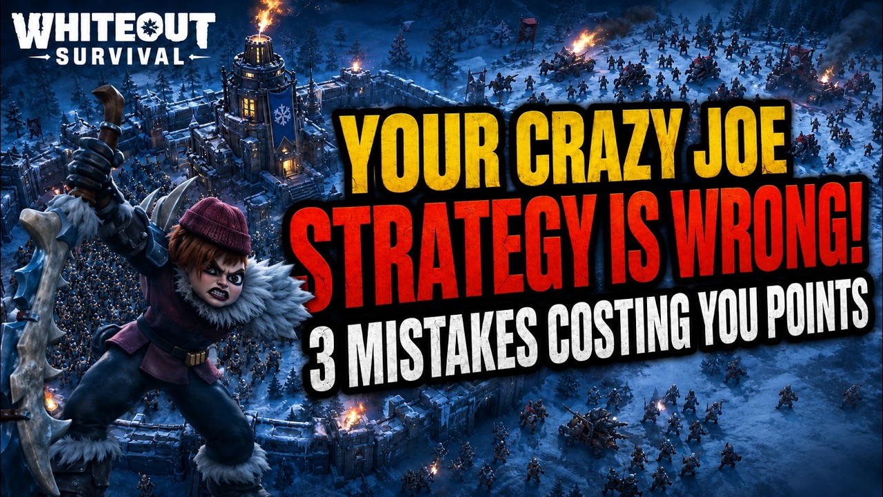 Crazy Joe Guide: Mistakes Costing You Points | Whiteout Survival