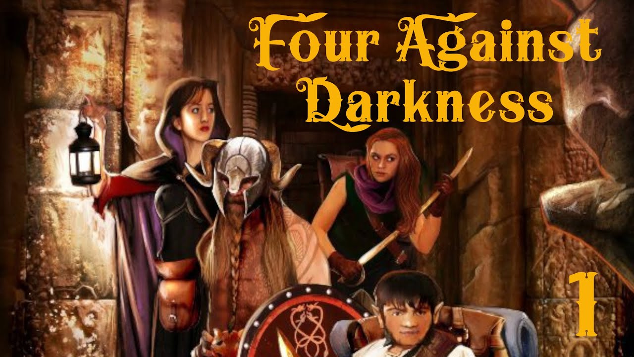 Four Against Darkness playthough #1 (A complete noob stumbling in the dark!)