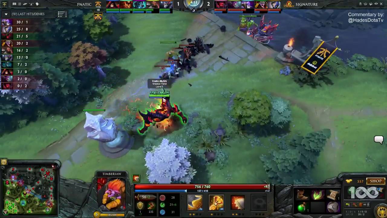 Fnatic vs Signature.Trust Game 1 - The Summit 6 SEA Qualifiers - @HadesDotaTv