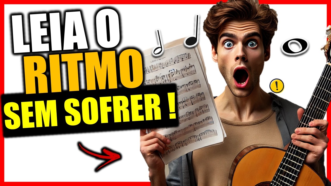 APRENDA A LER O TEMPO NA PARTITURA: AULA DE VIOLÃO com EXERCÍCIOS PRÁTICOS | Partitura: Aula 02
