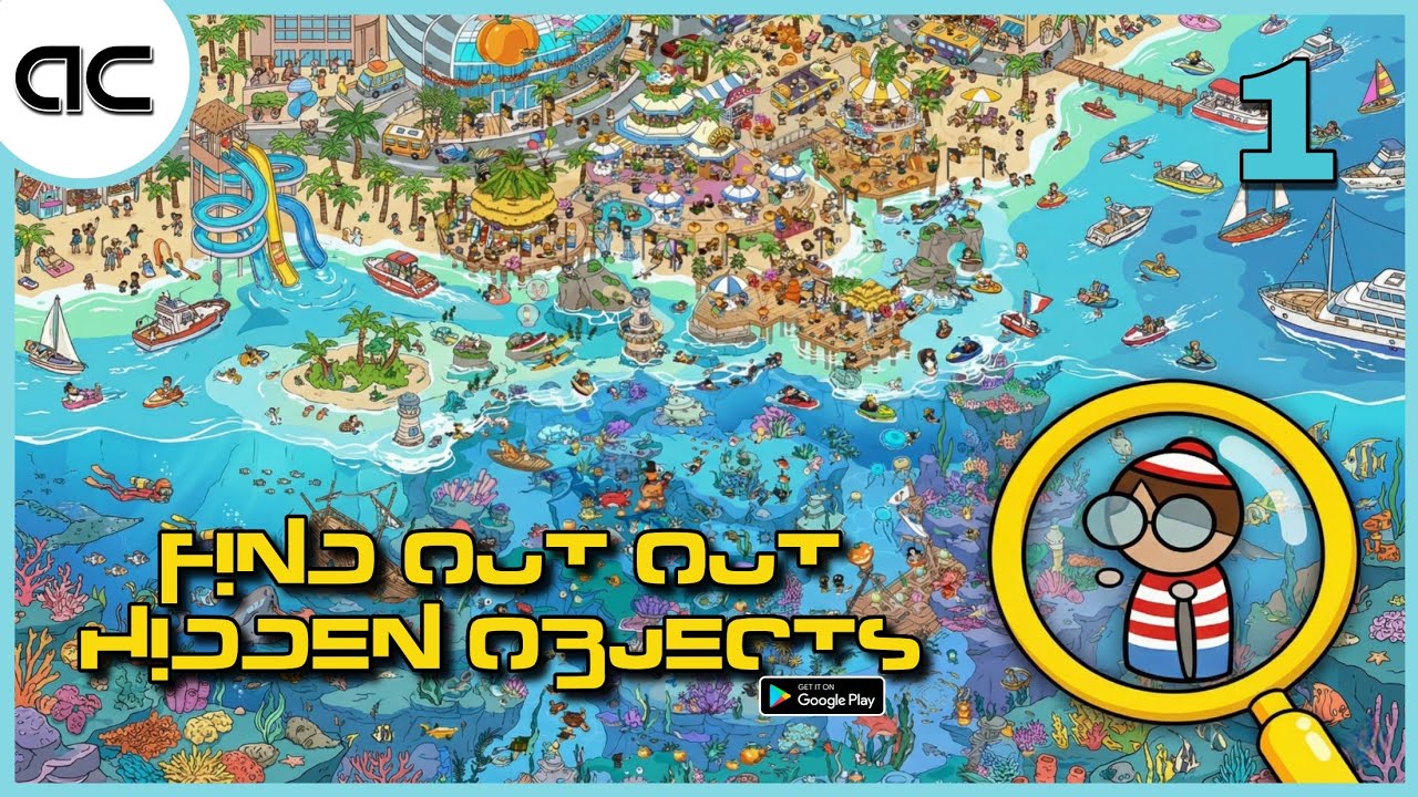 Find It Out Gameplay Part 1 | 🔍 Hidden Objects, Tricky Puzzles & Nerve-Wrecking Brain Teasers! 🧠😵‍💫