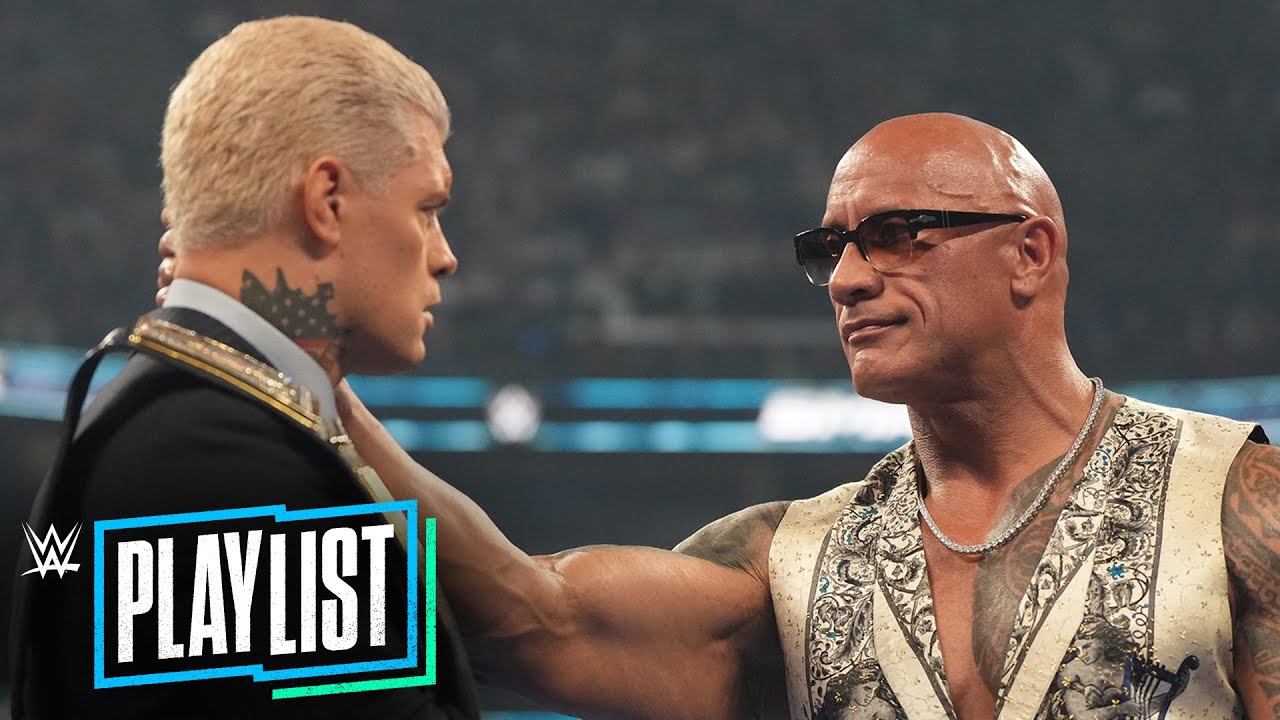 Complete history of Cody Rhodes and The Rock: WWE Playlist