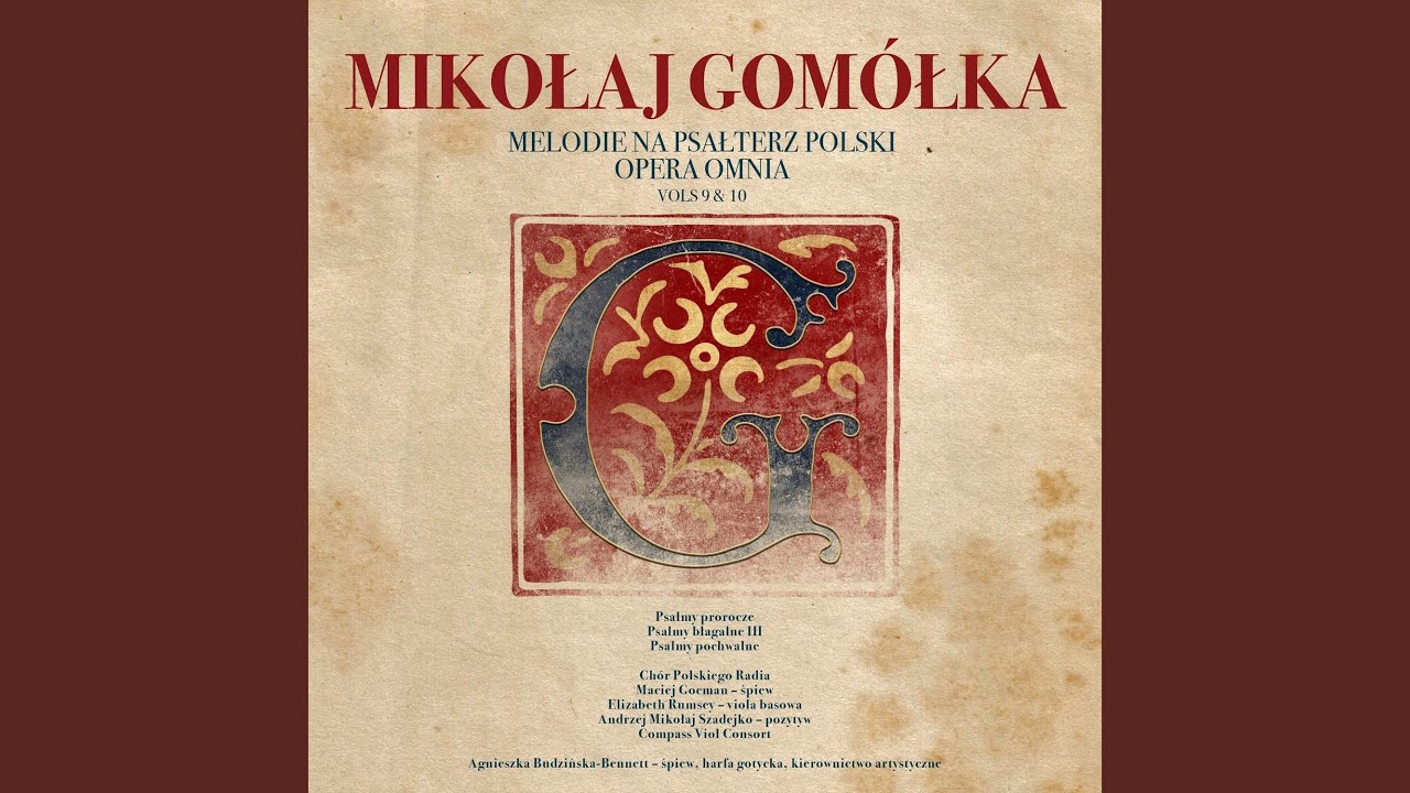 Błogosław, duszo moia, Panu swoiemu - Benedic anima mea Domino (Ps 103)
