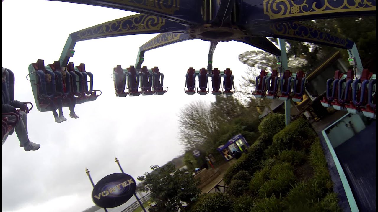 Thorpe Park - Vortex on ride POV Ultra HD 2.7k