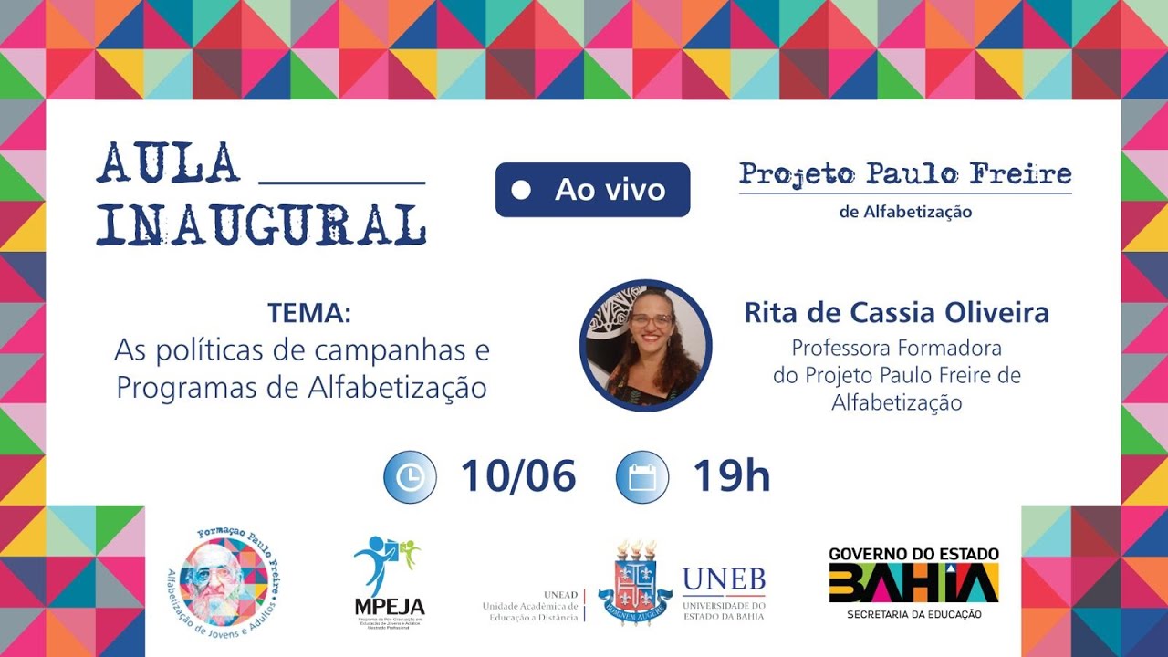 As Politicas de Campanhas e Programas de Alfabetização