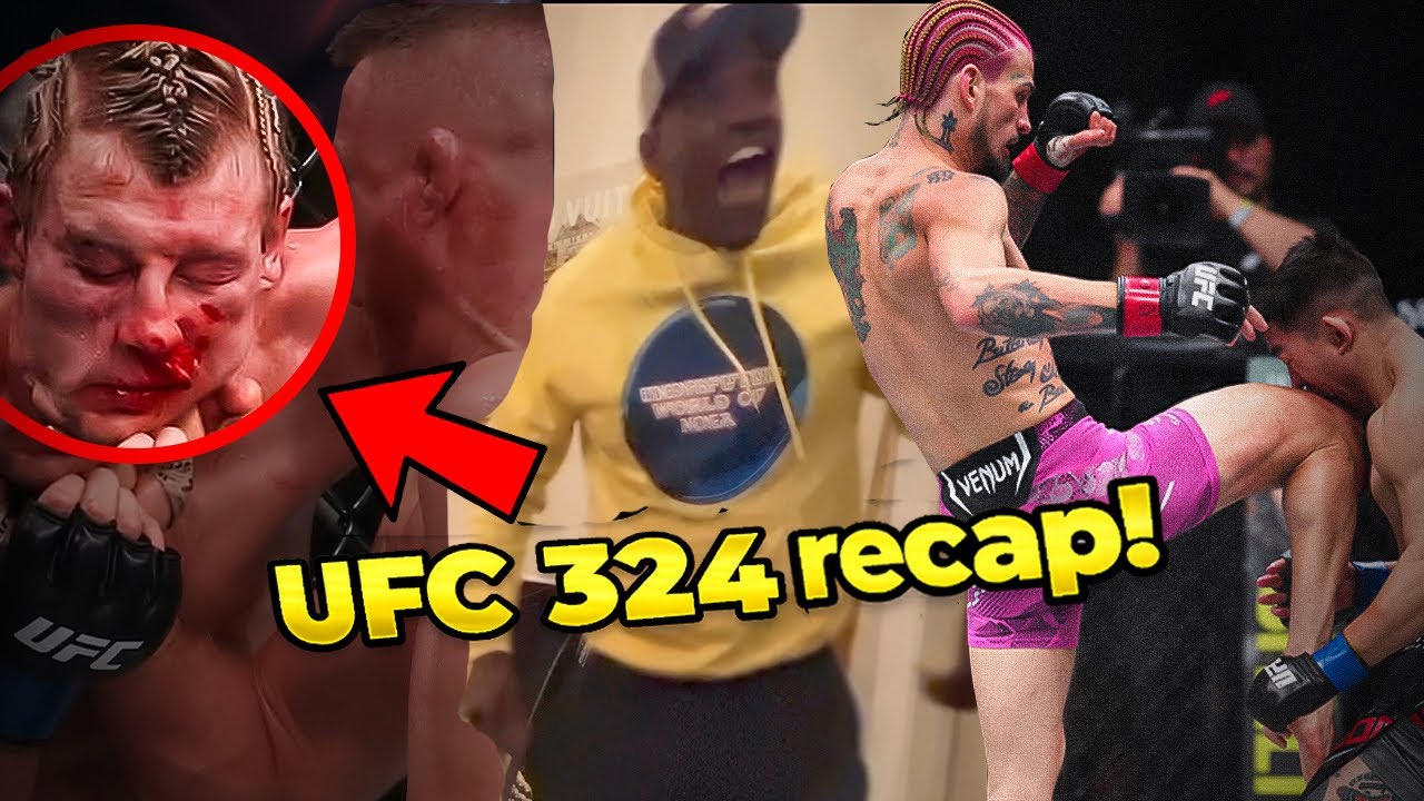 UFC 324 recap & reaction! Paddy Pimblett GOT destroyed! 