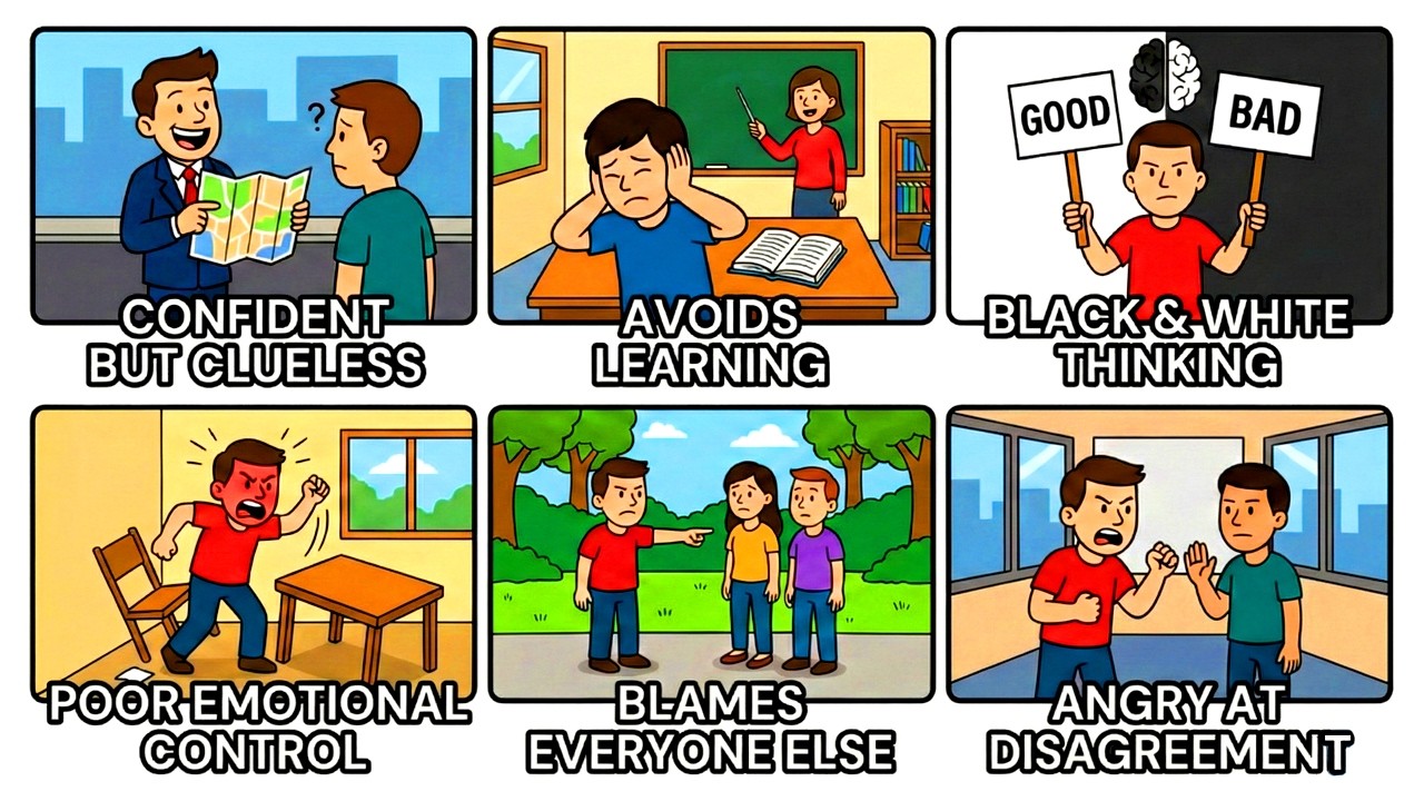 6 Habits That Reveal Low Intelligence (Psychology Explained)