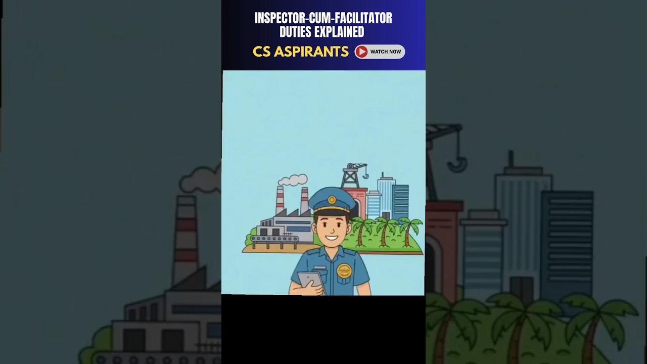 Inspector-Cum-Facilitator Duties Explained - CS Aspirants Must Watch ✅ | MEPL- Divya Agarwal Mam