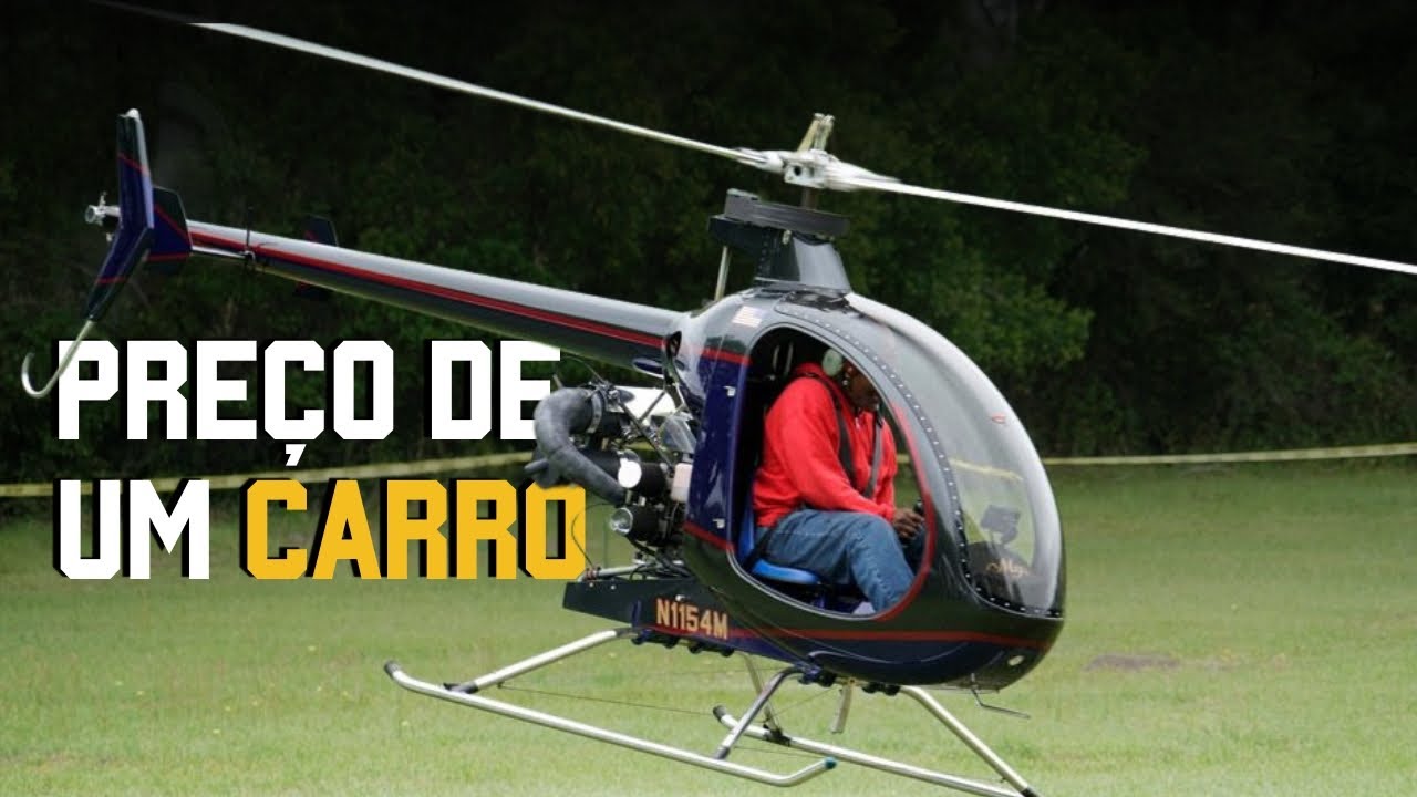 Os 10 HELICÓPTEROS mais baratos do Brasil!