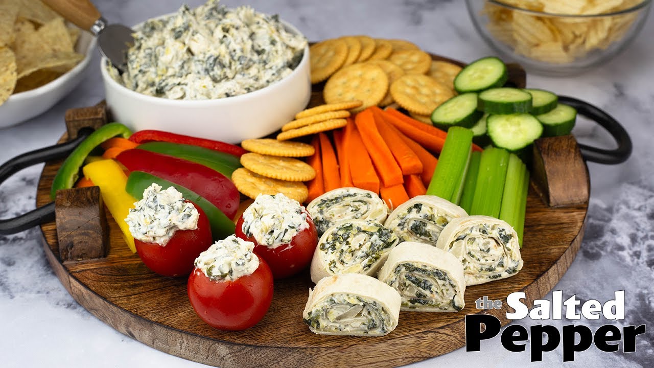 Spinach & Artichoke Dip (Cold or Hot)