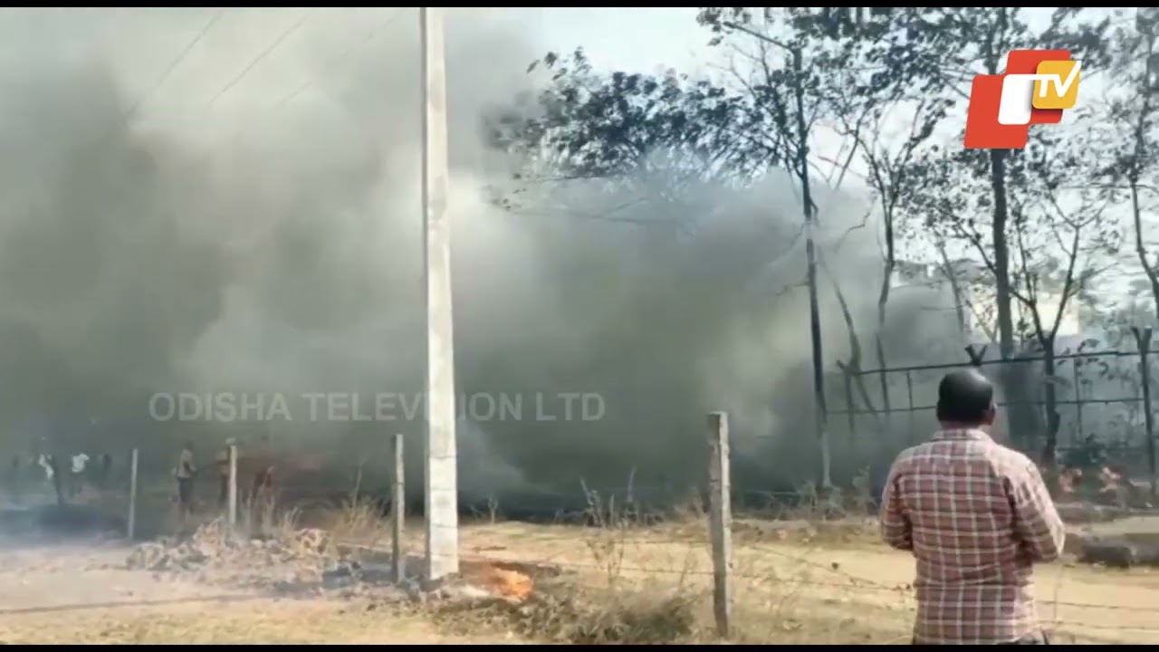 Fire breaks out in Jajpur police station