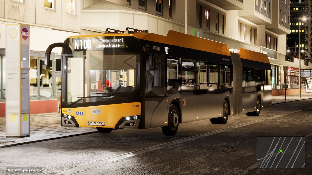 The Bus | Ruta N100 Hacia S+U Zoologischer Garten | Solaris 18M