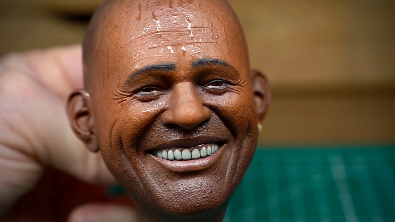 Hyper-Realistic Painting : Bringing a Sculpture to Life