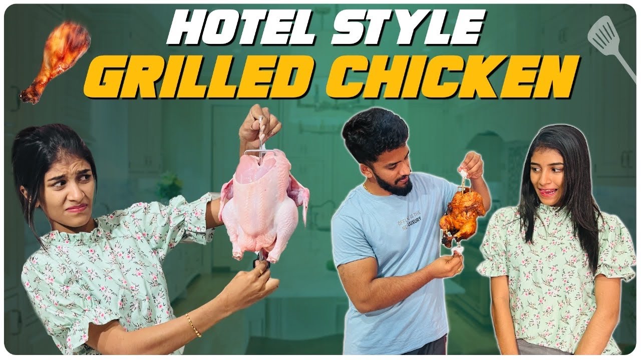 ಏನ್ ರುಚಿ ಇತ್ತು ಗೊತ್ತ Grilled Chicken 🍗🤤😍 #nikhilnisha #kannada | Nikhil Nisha Vlogs