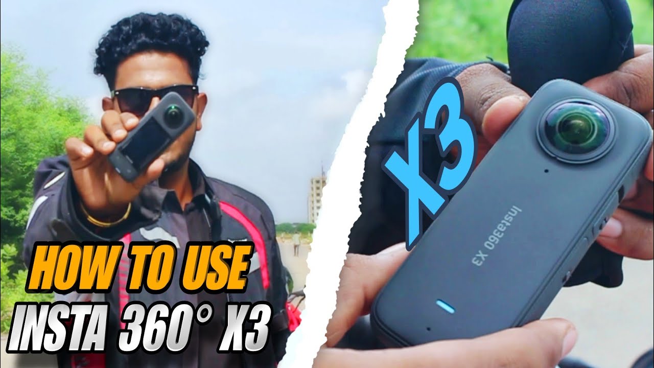 Insta360 X3 - How to use insta 360° X3 || ❤️Best Action Camera ||🔥@TheRedWolf