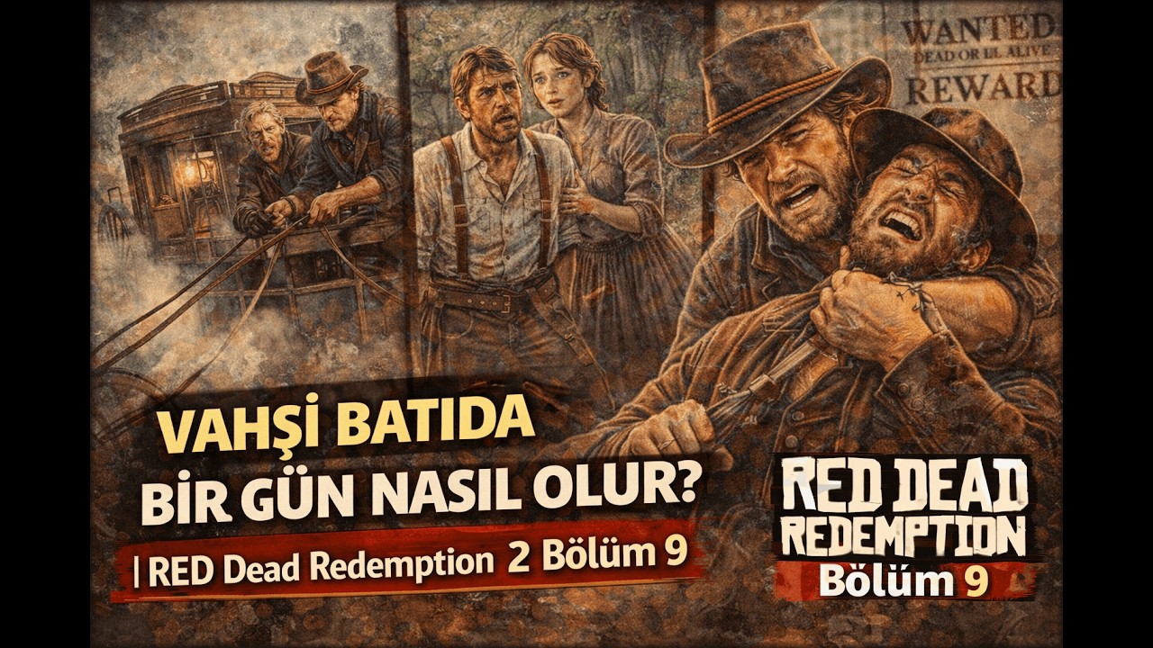 Vahşi Batıda Bir Gün Nasıl olur? | Red Dead Redemption 2 Türkçe Bölüm 9