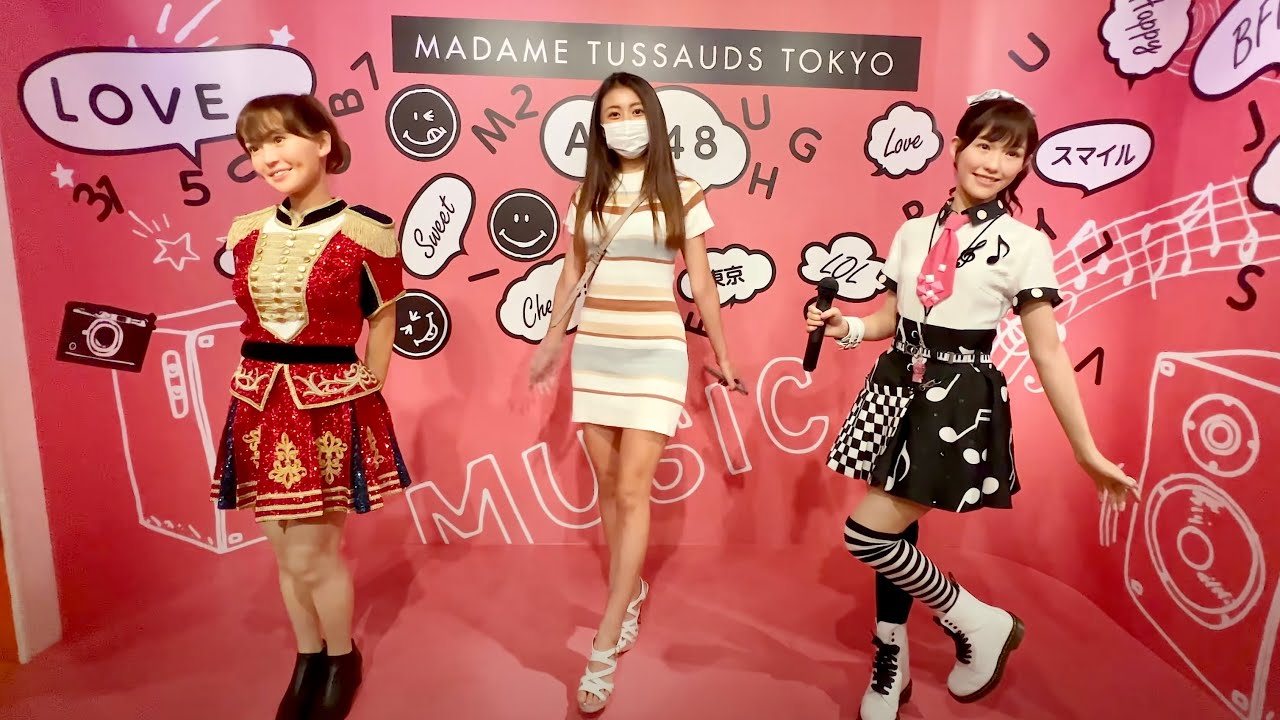 【4K】彼女とお台場散歩 ♡ マダム・タッソー東京