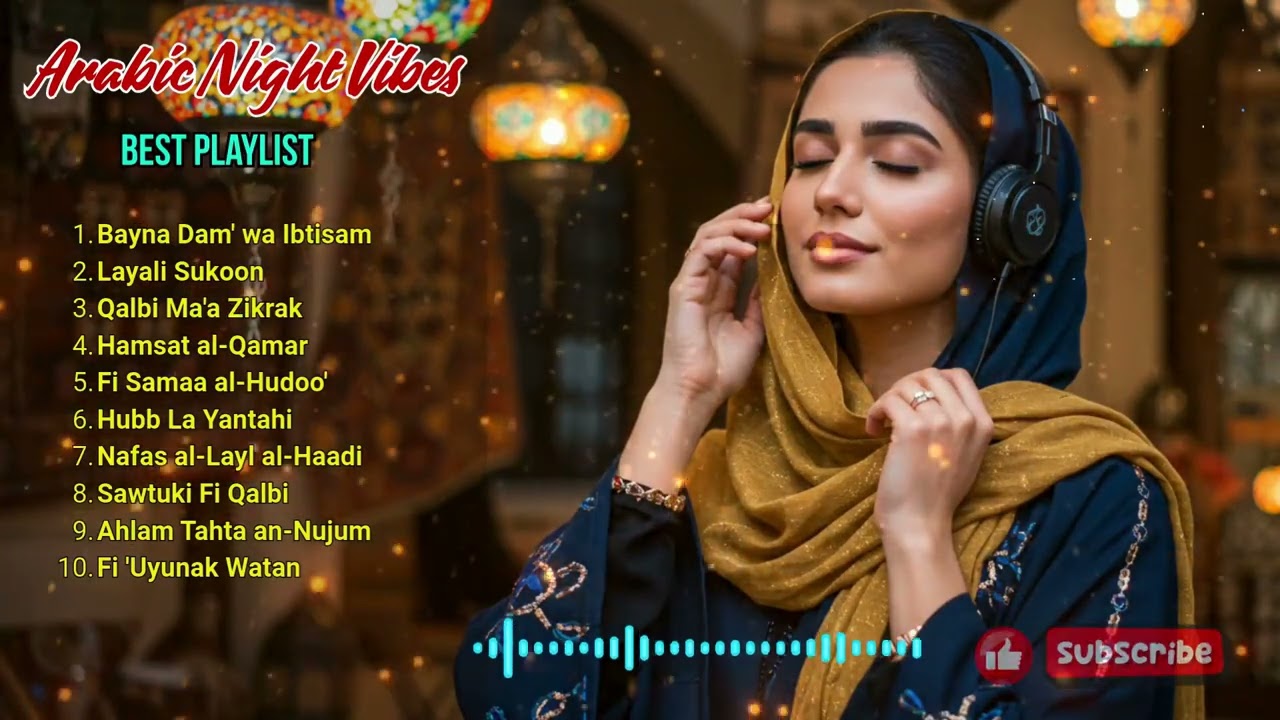 🌌 Arabic Songs for Relax & Study 🌙 Calm Night Vibes