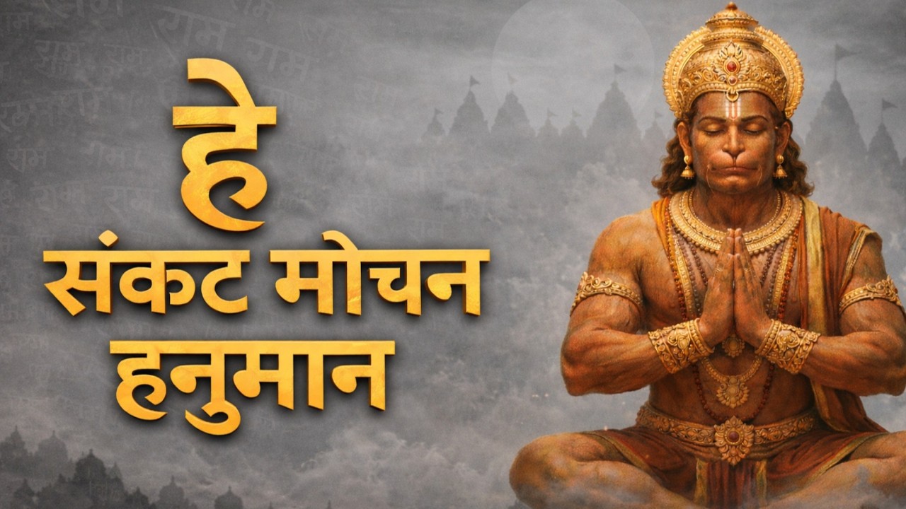 हे दुःख भंजन मारुति नंदन | शक्तिशाली हनुमान भजन | Sankat Mochan Hanuman Bhajan | Hanuman Vandana