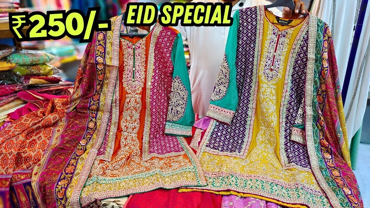 Readymade Suits ₹250/- EID OFFER! Pakistani Cotton Suits Hyderabad Shopping