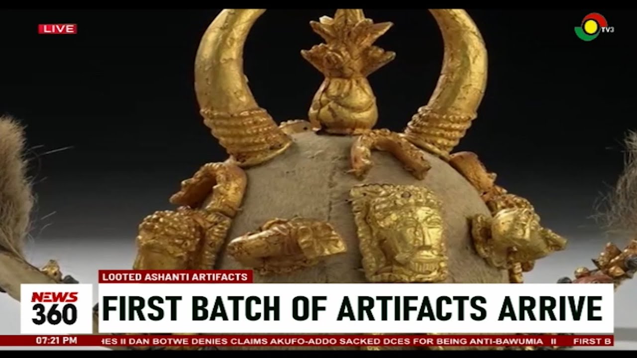 Historic Moment: First Batch of Looted Ashanti Artifacts Returns to Ghana