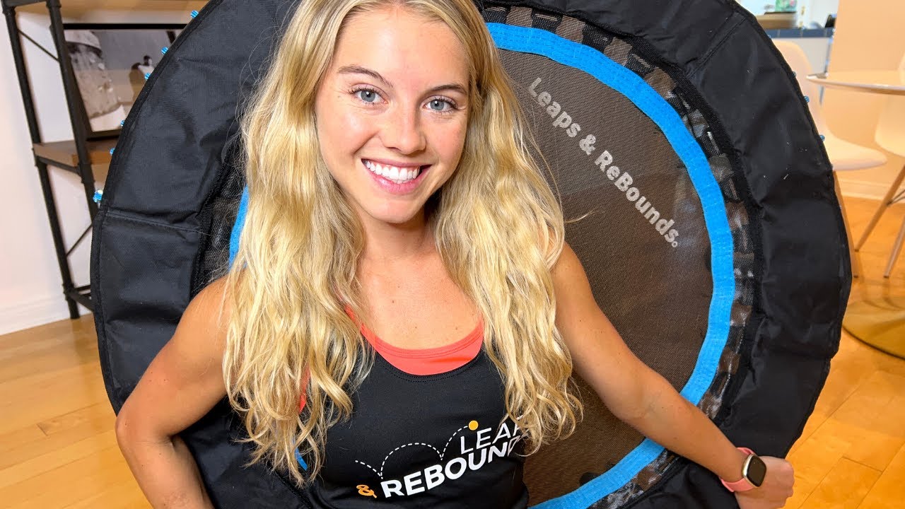 20-Min Pilates + Rebounder TRAMPOLINE WORKOUT! ~ Sculpt & Sweat 🥵 Tone and Trim