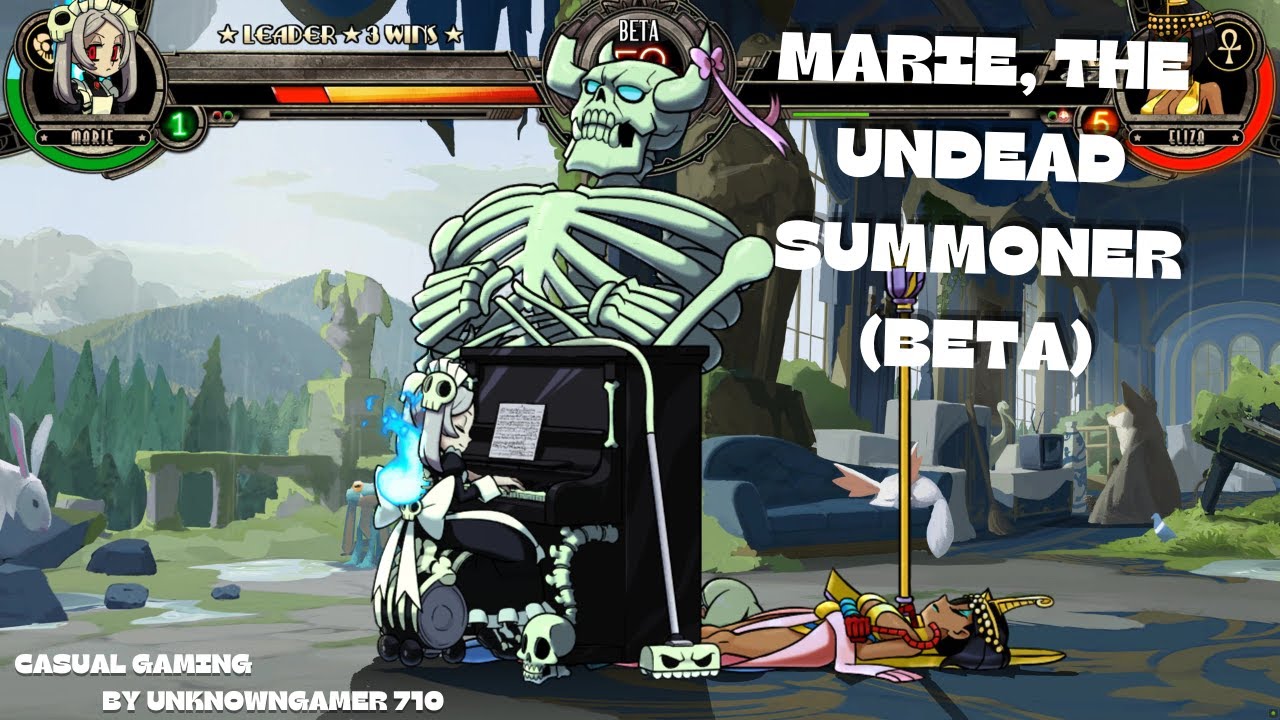 Marie, The Undead Summoner | Skullgirls 2nd Encore (Beta) : Versus Matches feat. Marie