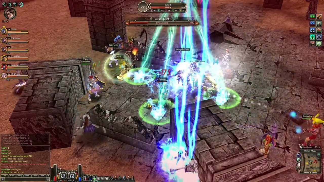 Priston Tale EU - Season 8 - Field Boss - Vengeful Saint - Pikeman - New Seasonal Launch