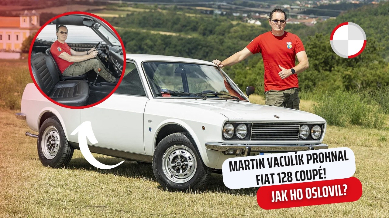 Martin Vaculík prohnal Fiat 128 Coupé. Jak ho oslovilo ferrari pro chudé?