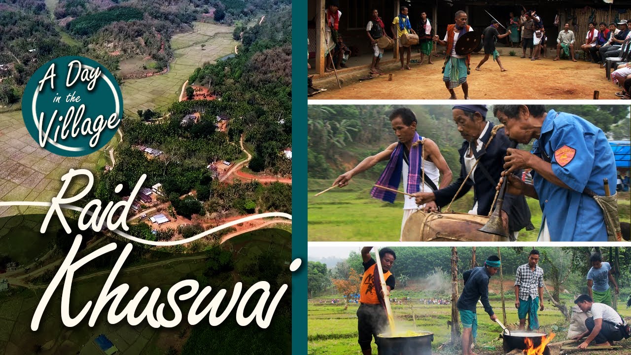 A DAY IN THE VILLAGE RAID KHUSWAI