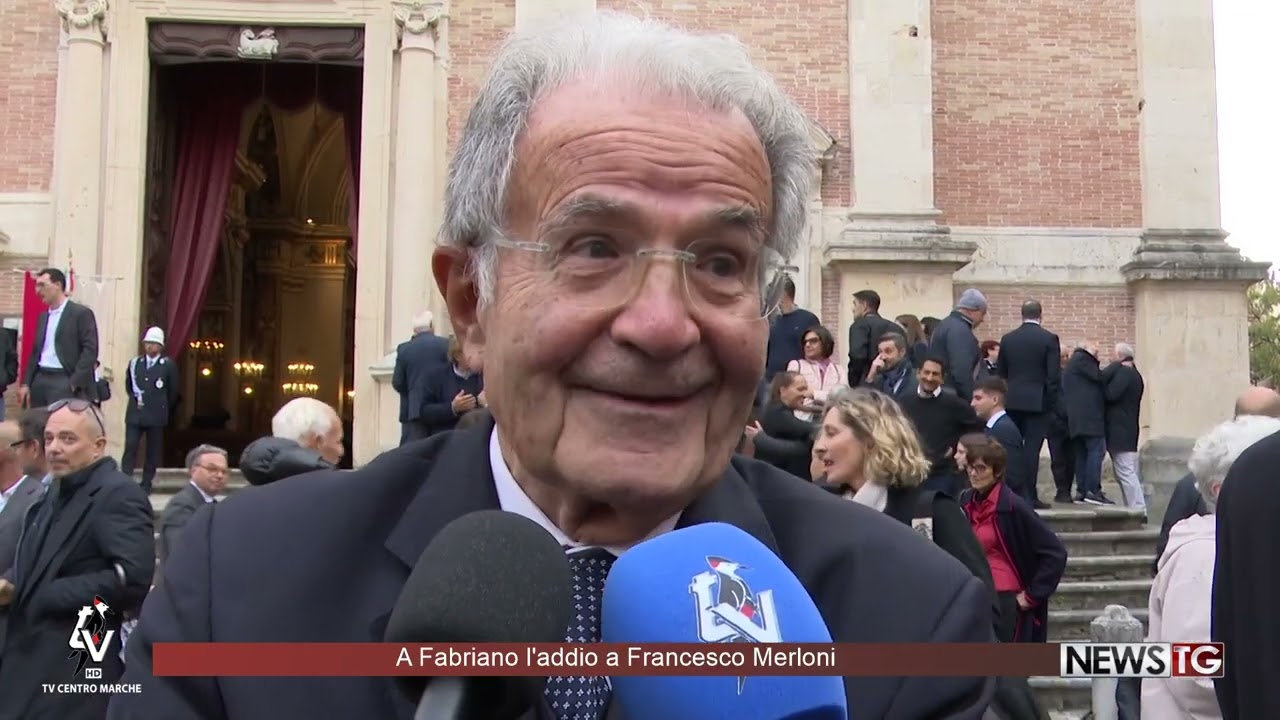 A Fabriano l'addio a Francesco Merloni