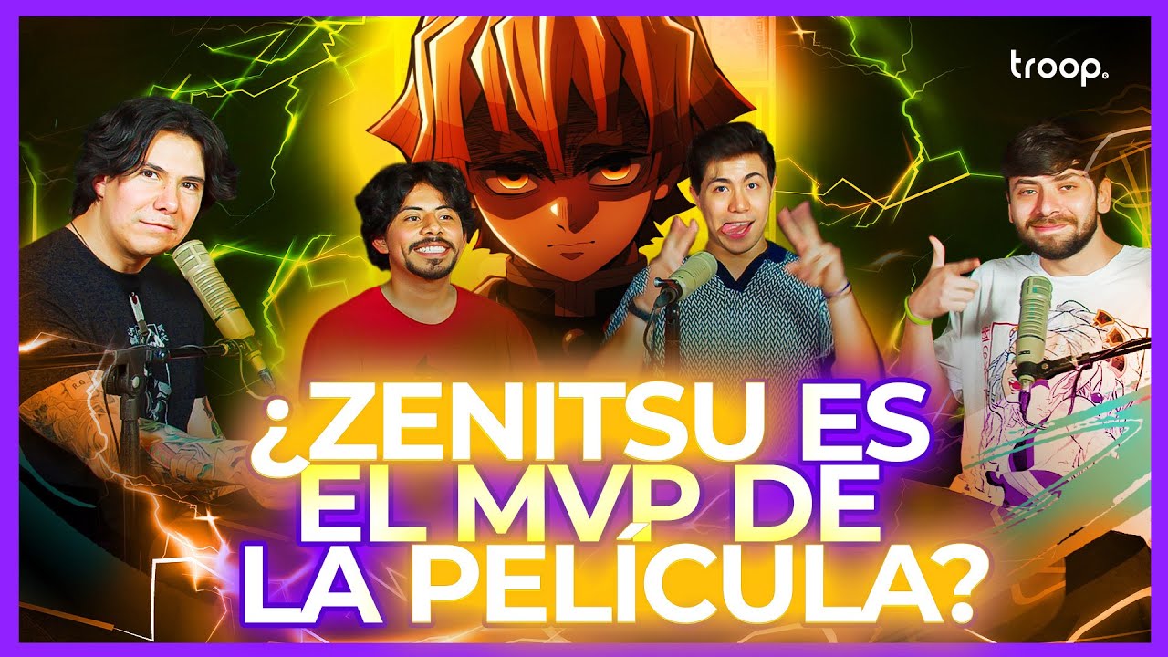 La VOZ de Zenitsu (Jose Luis Piedra) Revela TODO del Castillo Infinito de Demon Slayer