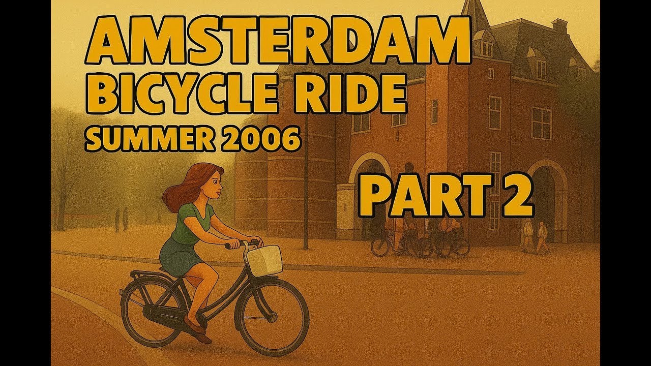 Fietsen in Amsterdam (Zomer 2006) – Unieke beelden van vroeger! Deel 2 van 2