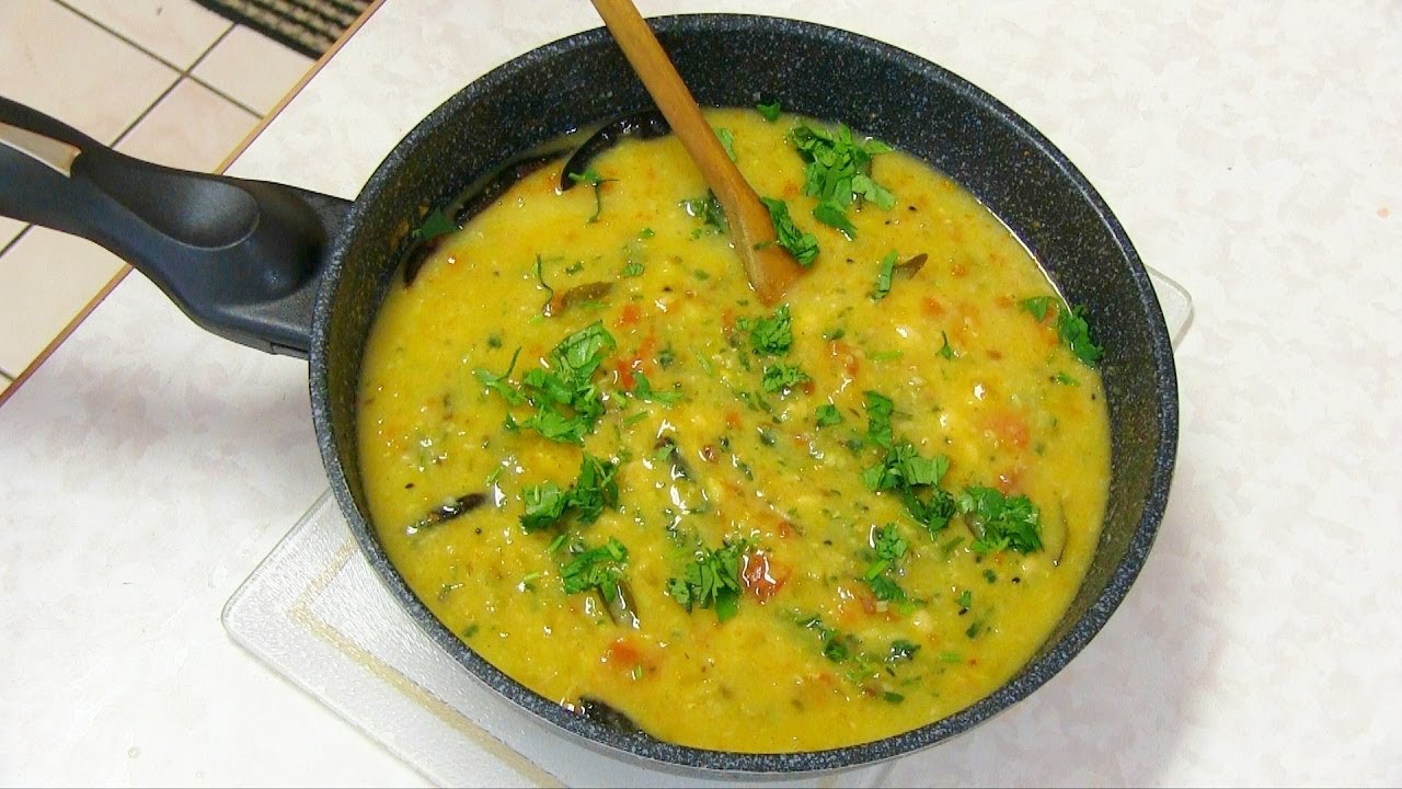 Spicy Dal Tadka Fry - Mixed lentil curry - Indian Recipes by Bhavna