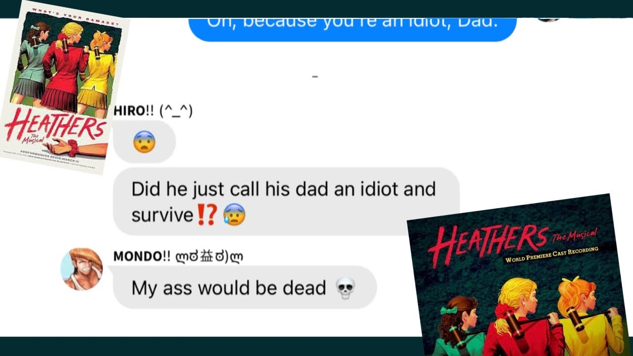 Freeze your Brain || Danganronpa x Heathers || Danganronpa Lyric Prank/Texts