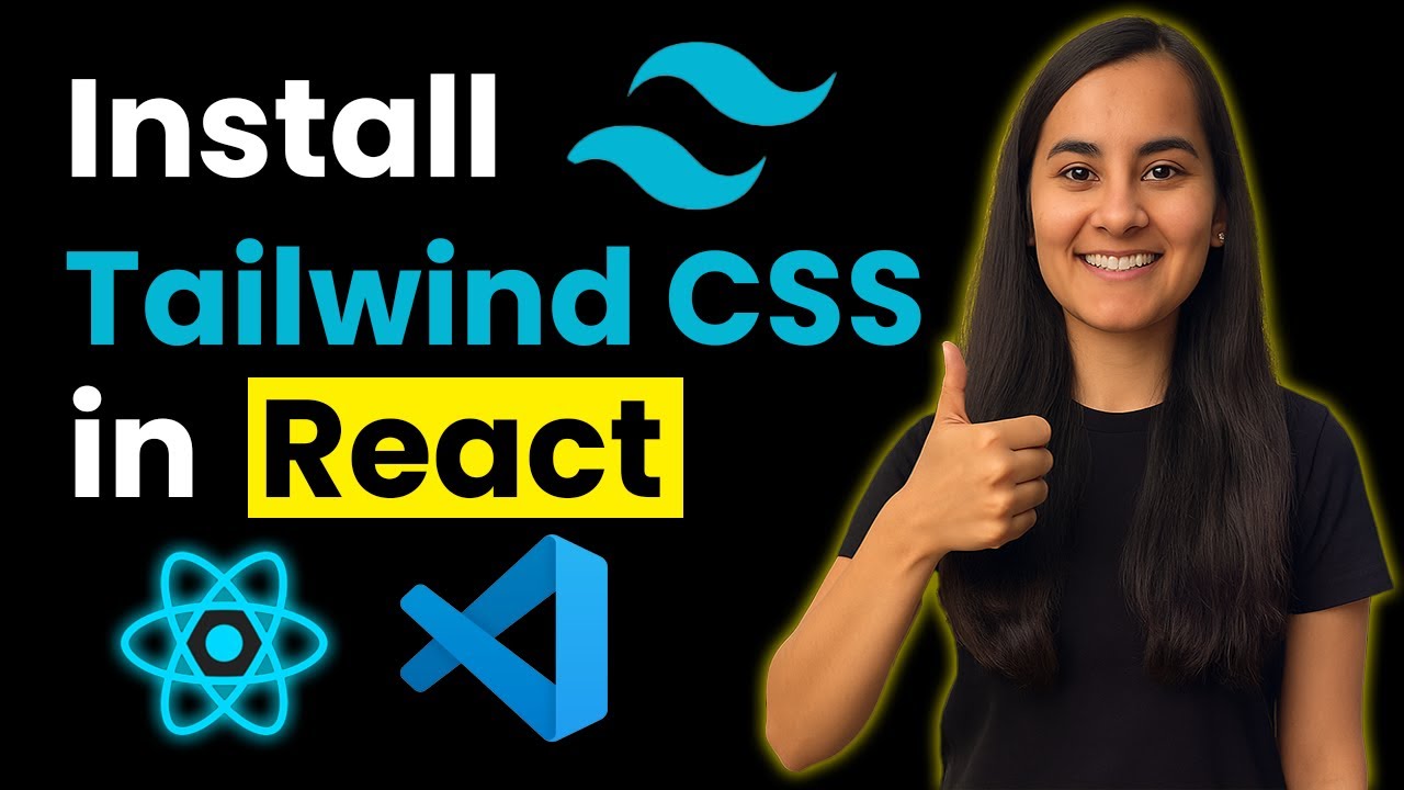 How to Setup React with Vite and Tailwind CSS in VS Code (2025)? | Tailwind CSS 4.0 is finally here