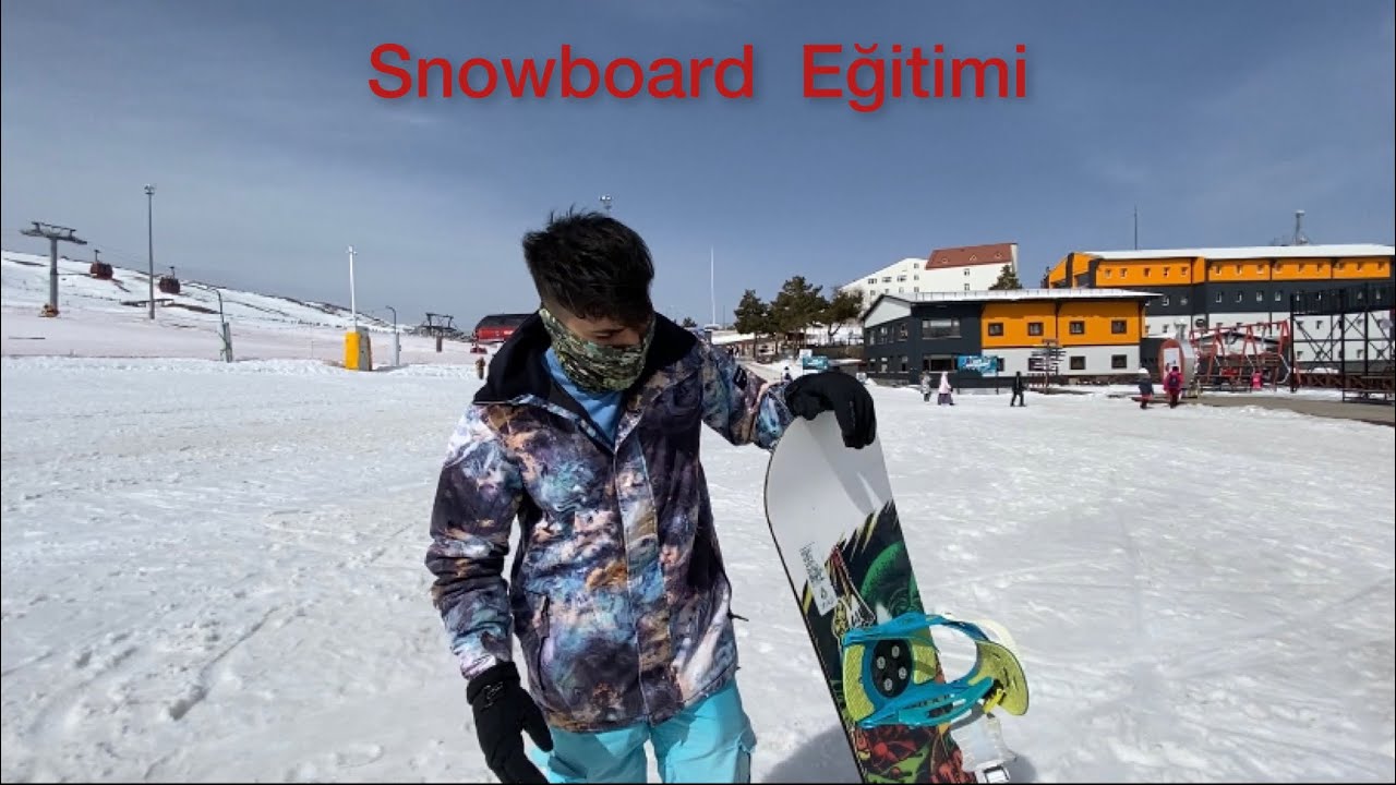 Snowboard Nasıl Yapılır | Topuk Ve Parmak ucu kaymak | Snowboard dersi